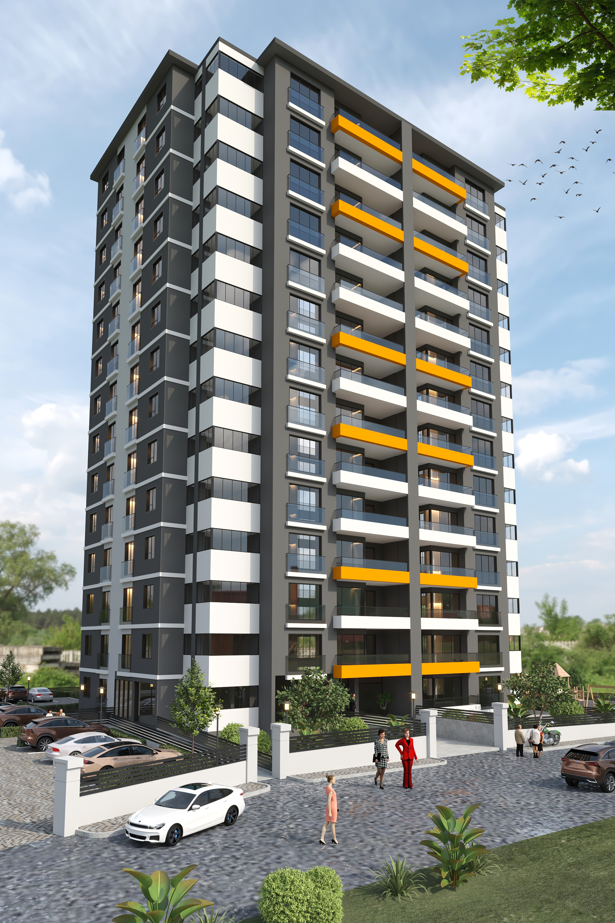 Eroğlu Skyline - Modern Çok Katlı Konut Projesi